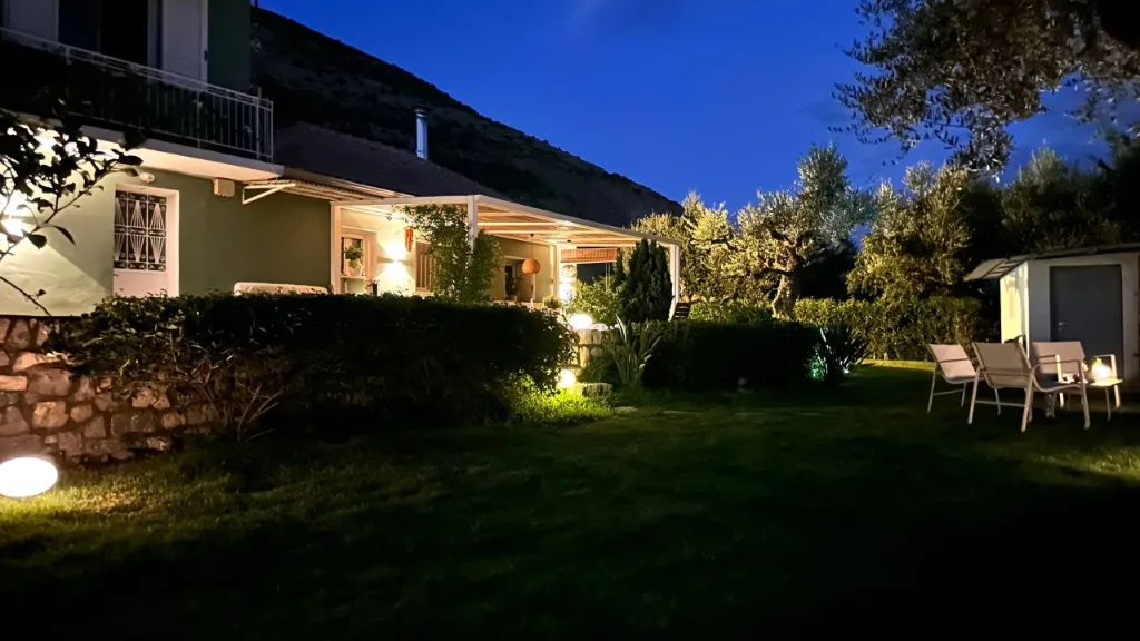 Villa Georgia — the house and the olive grove, Kalamata