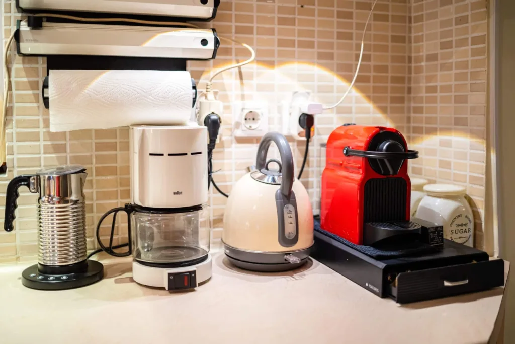 The coffee machine